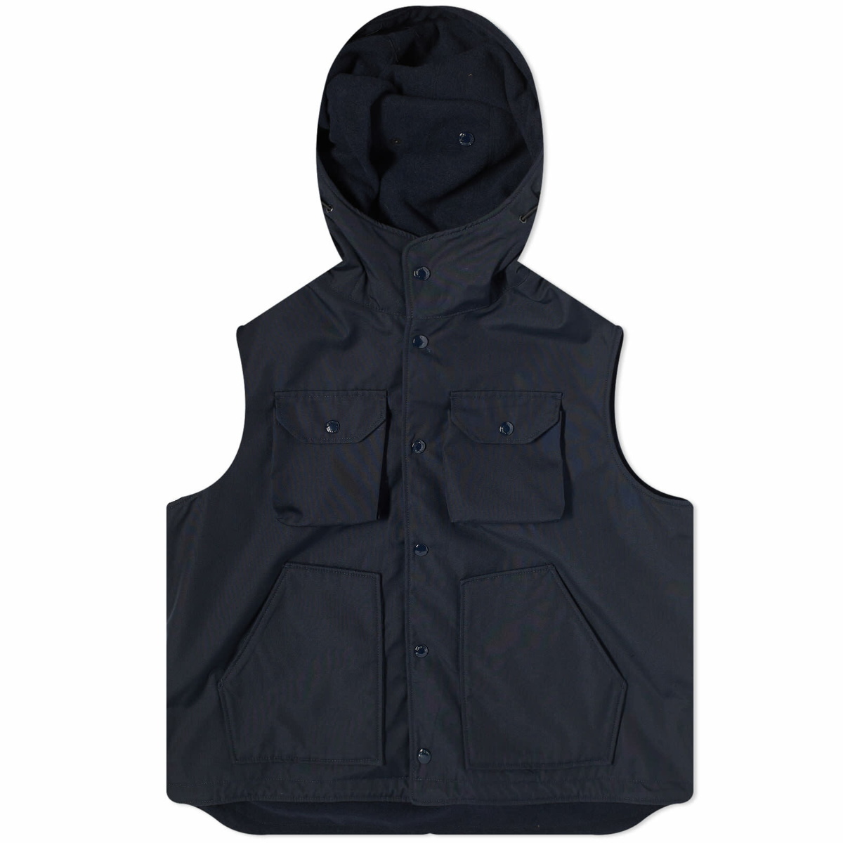 Engineered Garments Men's Field Vest in Dark Navy Engineered Garments