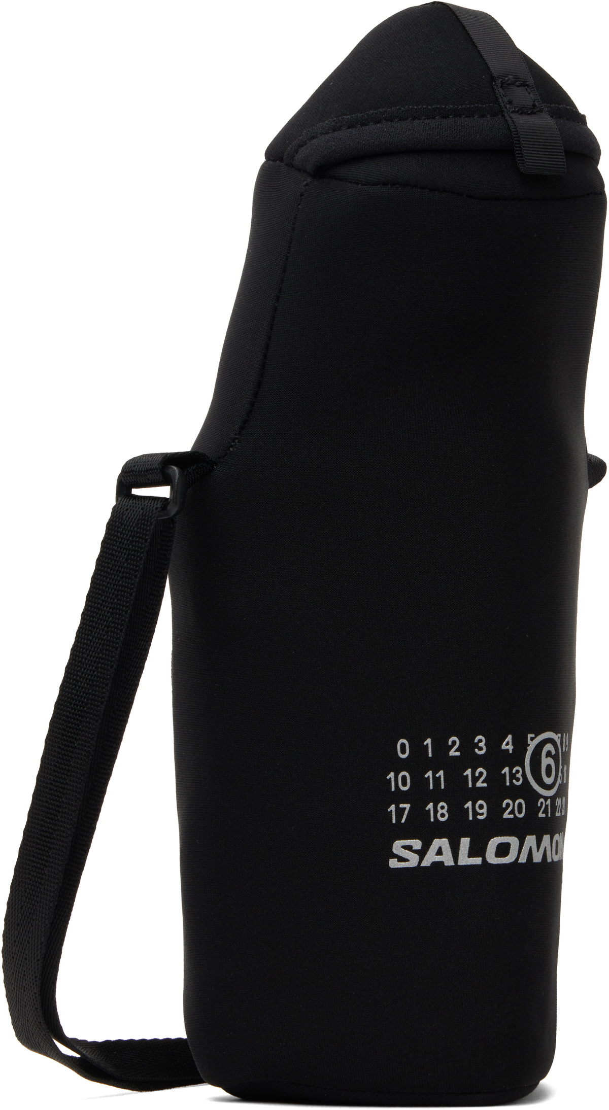 MM6 Maison Margiela Black Salomon Edition Numeric Nylon Bottle
