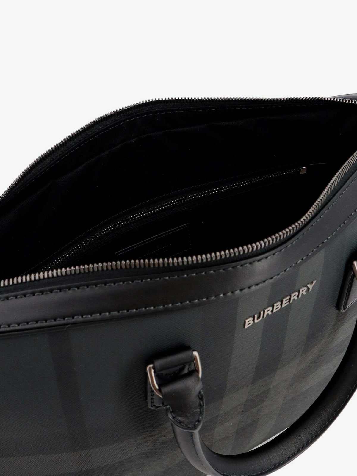 Burberry Briefcase Black Mens Burberry