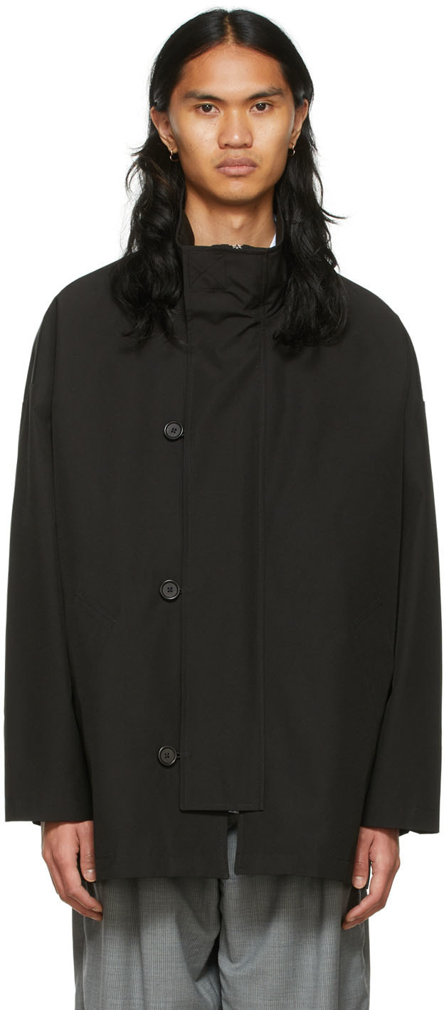 mfpen Black Substitute Coat mfpen