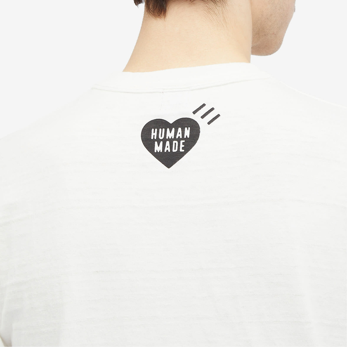 Human Made Men's Space Print T-Shirt in White Human Made