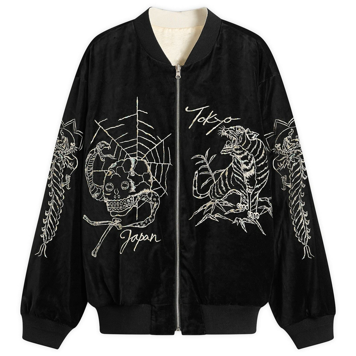 Neighborhood Men's Souvenir Jacket in Black Neighborhood