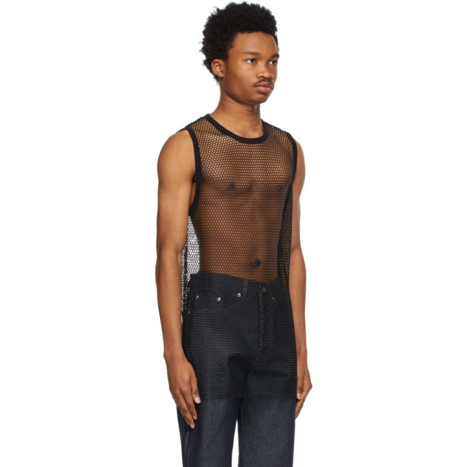 トップス DRIES VAN NOTEN MESH TANK TOP 楽天市場】DRIES VAN NOTEN