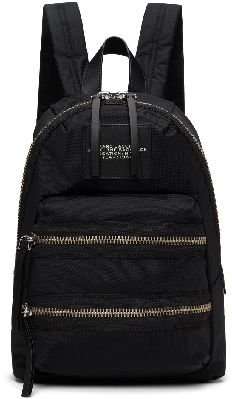 Marc Jacobs Black 'The Biker Nylon Medium' Backpack Marc Jacobs