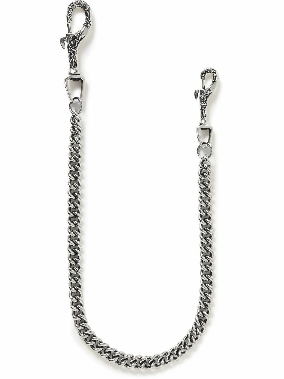 Enfants Riches Déprimés - Engraved Silver Wallet Chain Enfants