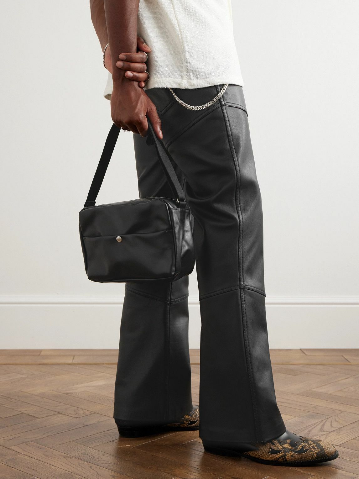 Our Legacy - Leather Wash Bag Our Legacy