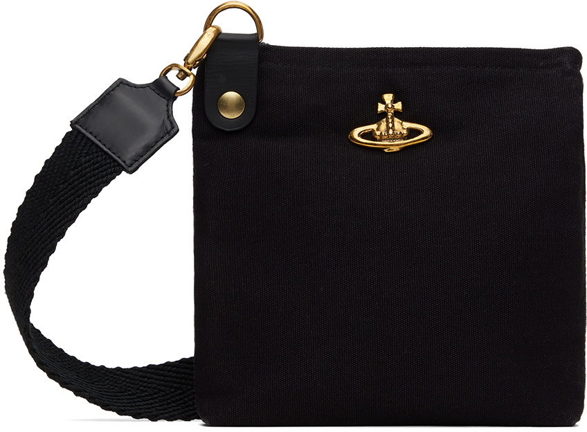 Vivienne Westwood Black Jones Square Crossbody Bag Vivienne Westwood