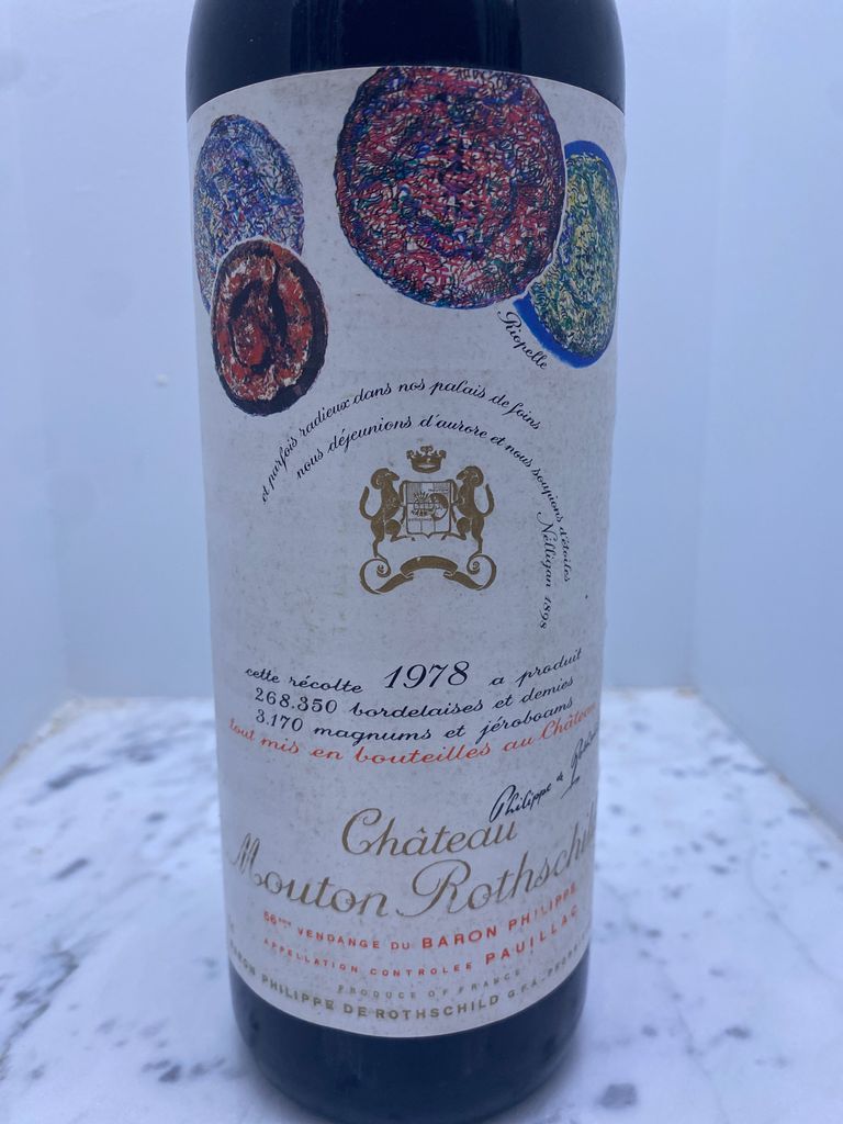 1978 Château Mouton Rothschild - CellarTracker