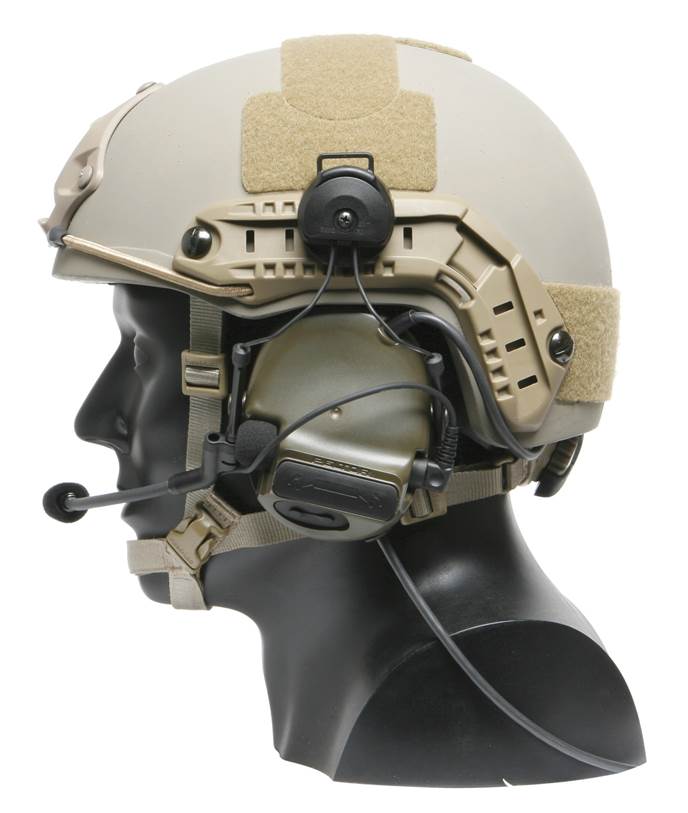 Peltor ARC Pair of mil helmet attach - Corax
