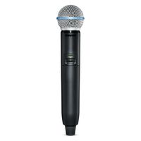 SHURE GLX-D2+ハンドヘルド型送信機 BETA87Aマイクヘッド GLXD2+/B87A