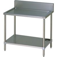 マルゼン 一槽シンク750×450×800(ホース付) BS1-074 1台 465-5371