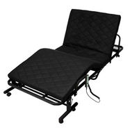 谷村実業 電動メッシュキルトベッド ブラック TAN-887(BK) 1個