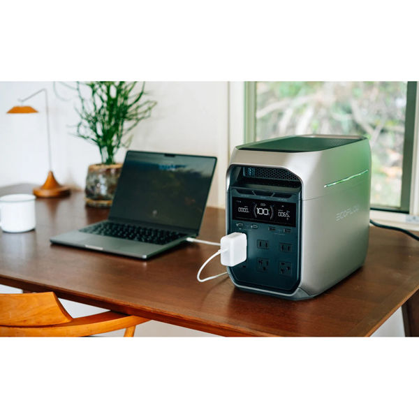 ECOFLOW ポータブル電源 DELTA 3 Plus EFDELTA3P-JP-Cbox 1台 - アスクル