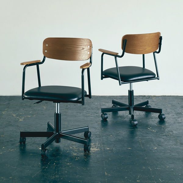 ジャーナルスタンダードファニチャー タスクチェア ブラック 1脚 幅560