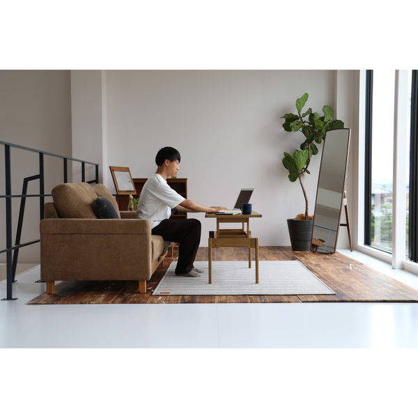 ICHIBA ラシック エレベーターテーブル 幅915×奥行450×高さ375/550mm