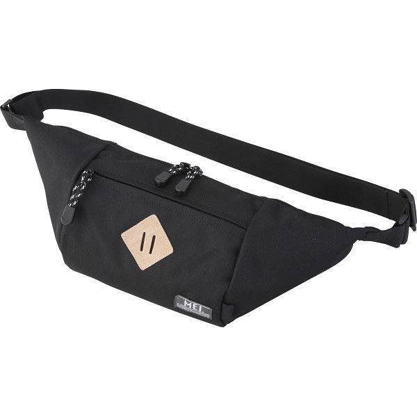 田村駒 エムイーアイ ボディバッグ ブラック MEI-B2006BK 1箱（直送品