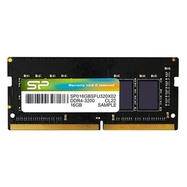 シリコンパワー ノートPC用メモリ DDR4-3200 16GB SP016GBSFU320F02 1