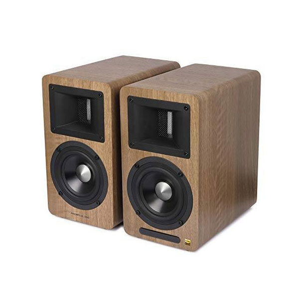 AIRPULSE DAC内蔵アクティブ・スピーカー ウォールナット色 ペア A80