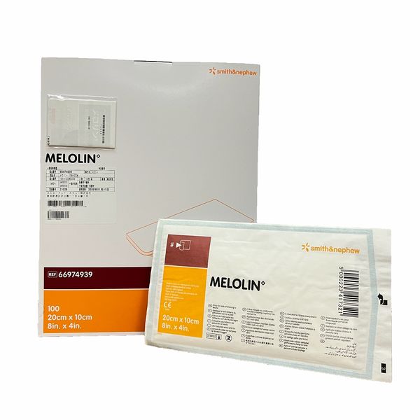 ガーゼ 非固着性 メロリン 10cm×20cm 100枚 66974939 スミス・アンド