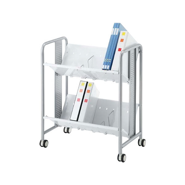 林製作所 ファイルワゴン 2段 重量タイプ （直送品） - アスクル