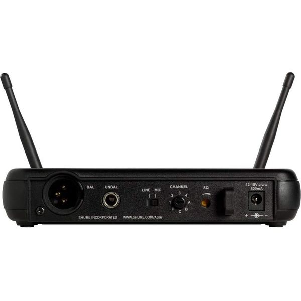 SHURE シングルチャンネルダイバーシティ受信機 SVX4J-JB1 1個（直送品