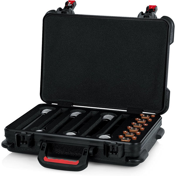GATOR ゲーター マイクケース PE製ハードケース TSAロック付き GTSA