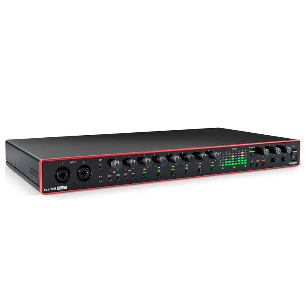 Interface De Audio Focusrite Scarlett 18i20 3RD GEN - Toda Música