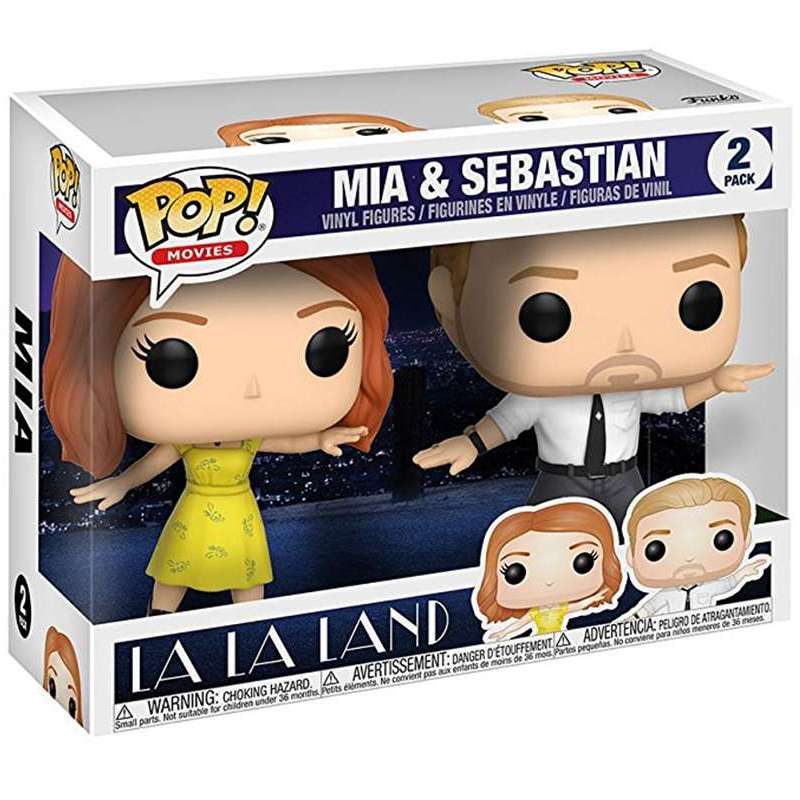 Funko Pop! Filme La La Land Mia & Sebastian 2 Pack Original - Moça