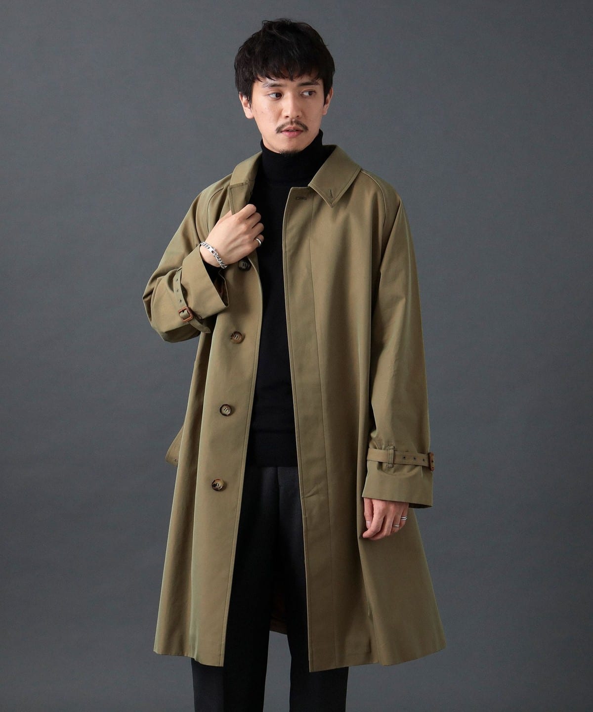 BEAMS F（ビームスF）OLMETEX コットン シングル ラグランスリーブ