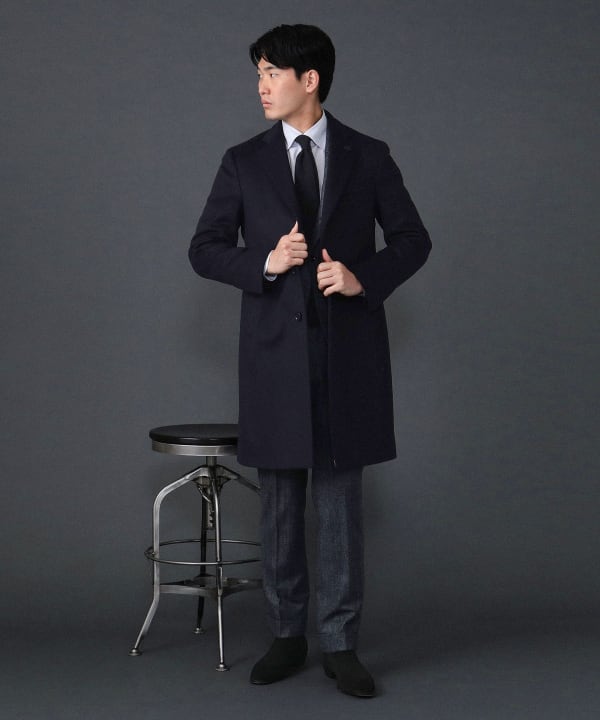 BEAMS F（ビームスF）LARDINI / ウール スポルベリーノコート（コート