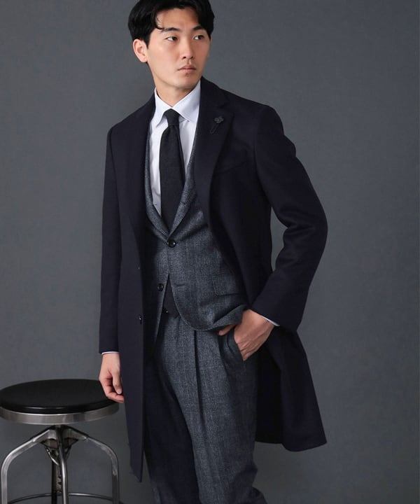 BEAMS F（ビームスF）LARDINI / ウール スポルベリーノコート（コート