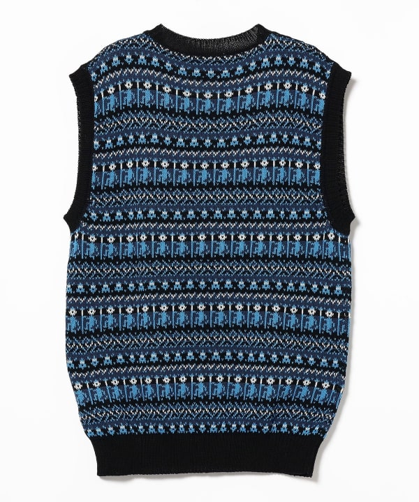 BEAMS F（ビームスF）【別注】RAffa MOLINA / Uネック ベスト