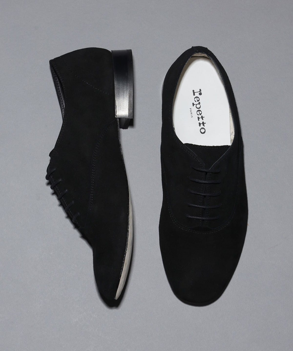 BEAMS F（ビームスF）【別注】repetto / ZIZI ブラックスエード