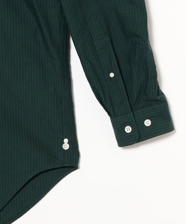 BEAMS PLUS（ビームス プラス）Unlikely / Button Down Shirts Black