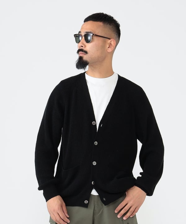 BEAMS PLUS（ビームス プラス）【別注】BATONER / SILK CARDIGAN