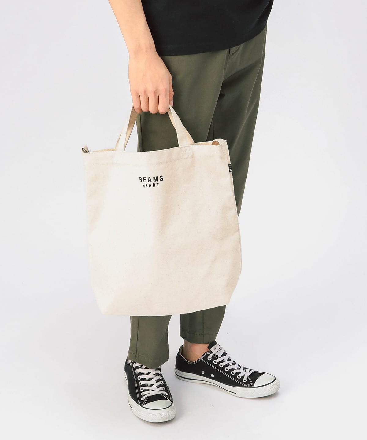 BEAMS HEART BEAMS HEART 2WAY Tote Bag (Can store A4 size) (Bags