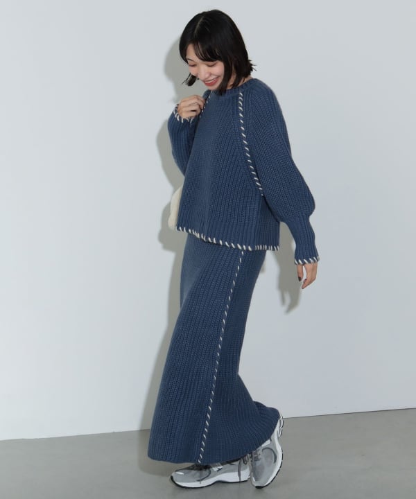 BEAMS HEART（ビームス ハート）配色 ハンドステッチ セットアップ