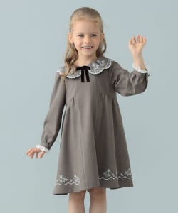 こども ビームス（こども ビームス）セレモニー スカラップ 刺繍