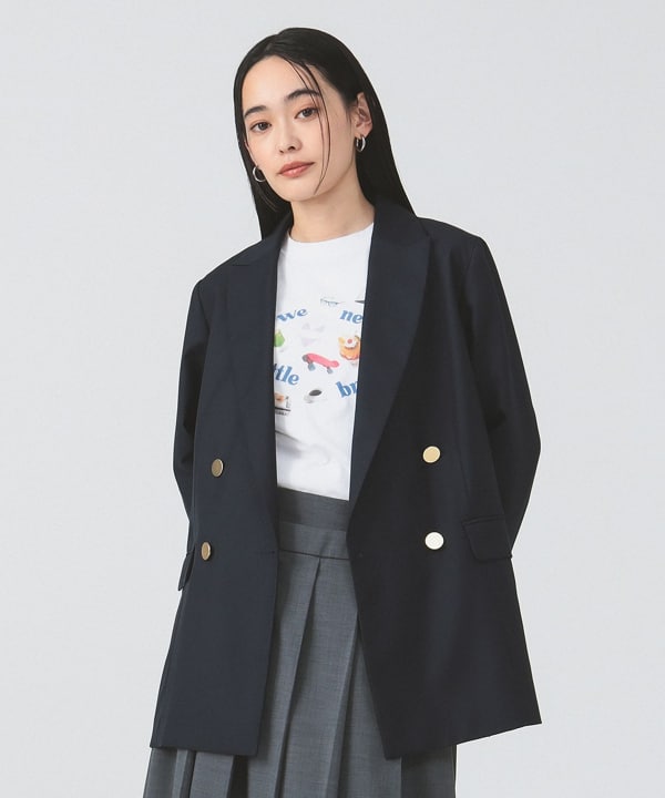 Ray BEAMS（レイ ビームス）4ボタン ダブル ブレザー（ジャケット