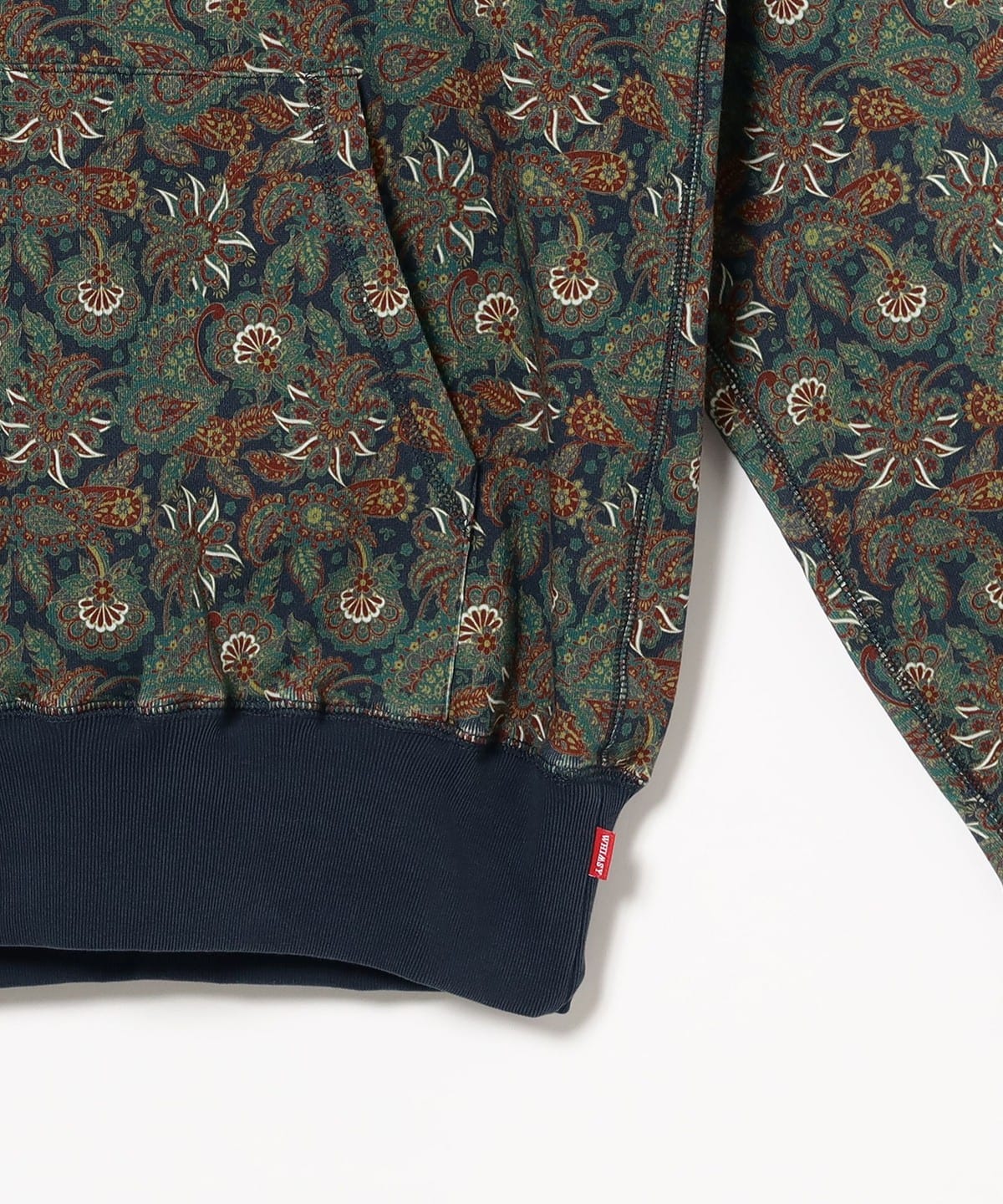 BEAMS T（ビームスT）WHIMSY SOCKS / PAISLEY HOODIE（トップス