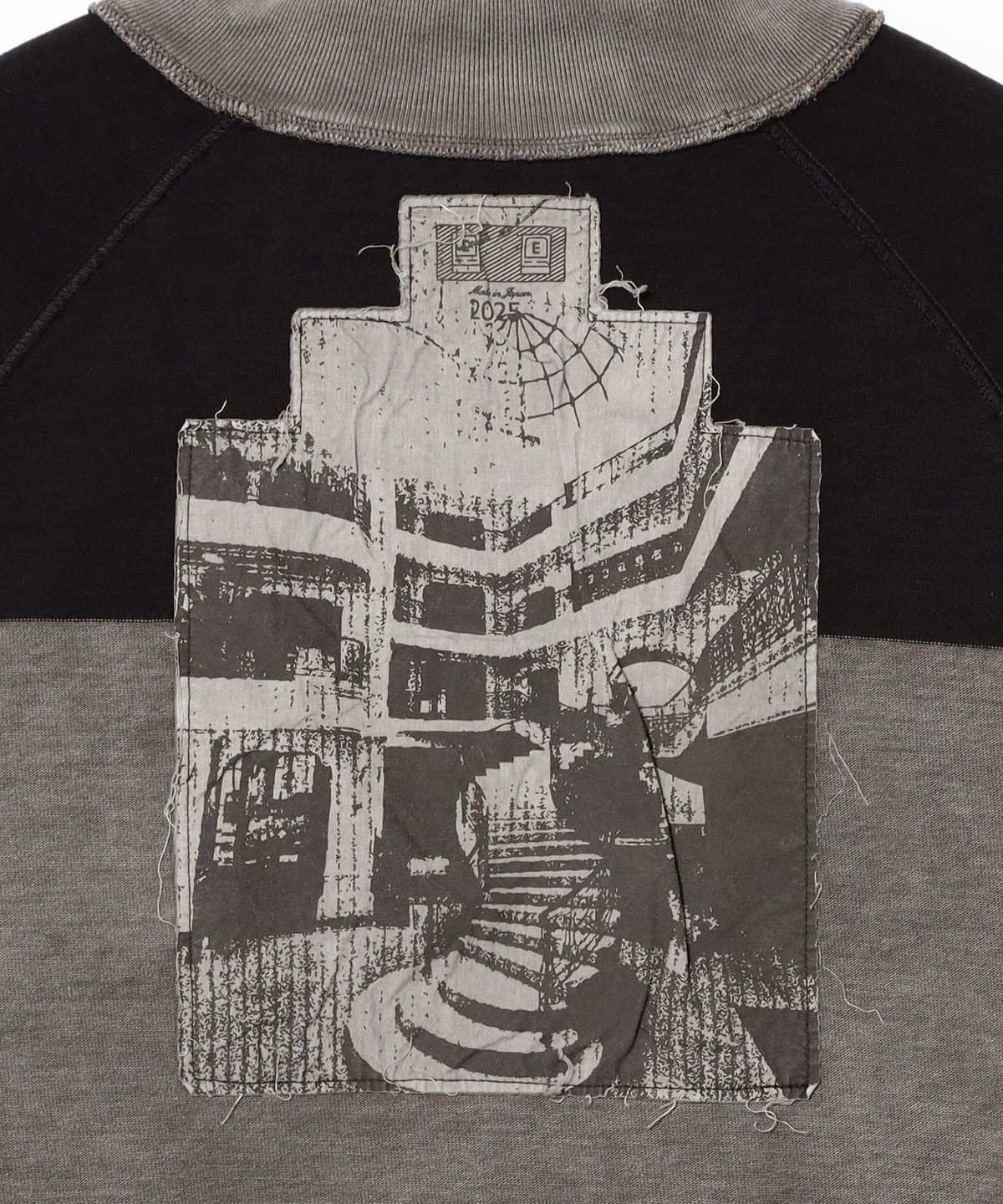 BEAMS T（ビームスT）C.E / OVERDYE STRIPE HALF ZIP（トップス