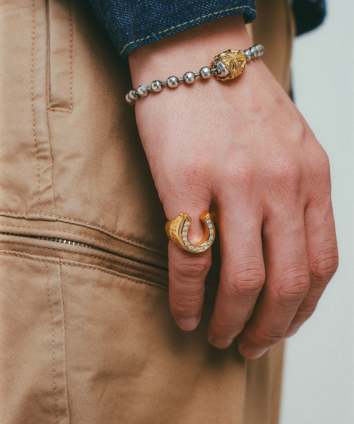 Bill Wall Leather（ビルウォールレザー）B536-5.5mm Large Ball Chain