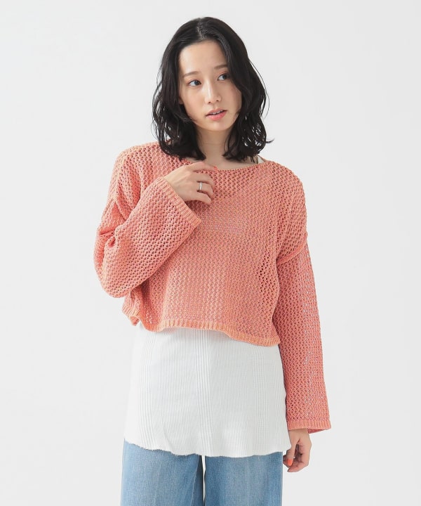 B:MING by BEAMS（ビーミング by ビームス）ミックスヤーン プル