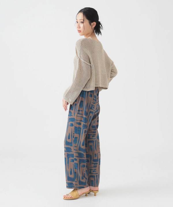 B:MING by BEAMS（ビーミング by ビームス）ミックスヤーン プル