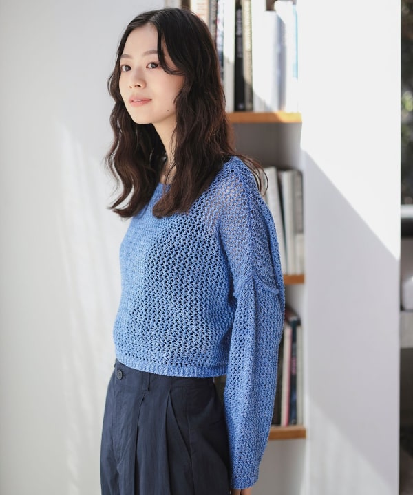 B:MING by BEAMS（ビーミング by ビームス）ミックスヤーン プル