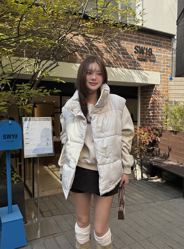 中綿ダウンベスト[fo1619] | レディースファッション通販のグレイル