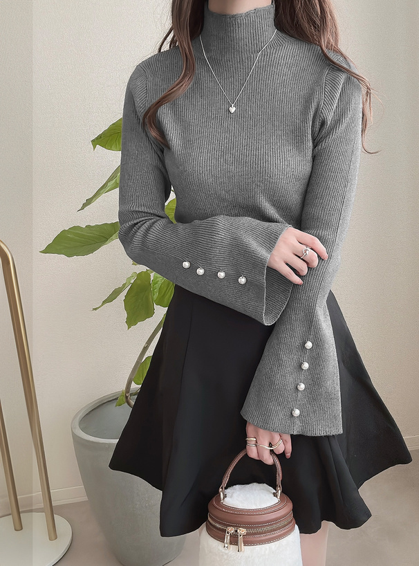 CFCL】グレー フレアトップス CFCL】グレー フレアトップス CFCL