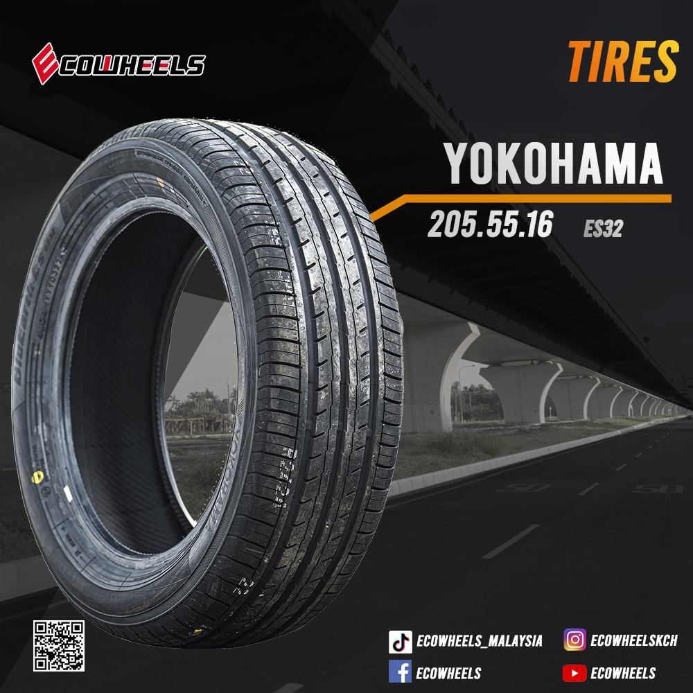 YOKOHAMA 205/55 R16 BluEarth ES32 - Ecowheels