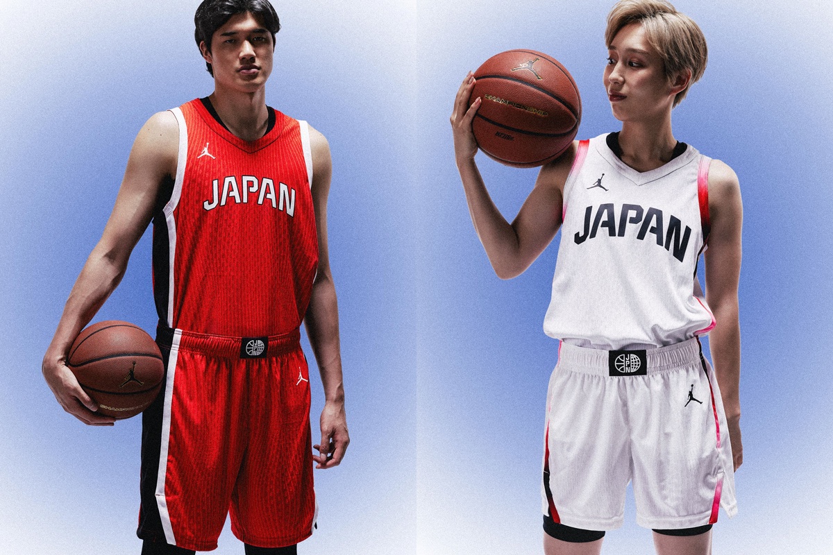 ジョーダン ブランドが、バスケ日本代表の新ユニフォームを発表