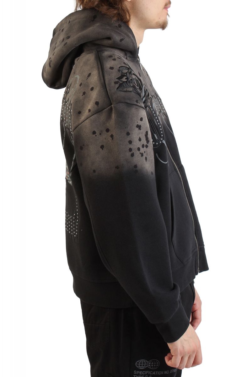 SMOKE RISE Legacy Zip-Up Hoodie FO25663SK-BLK - Karmaloop